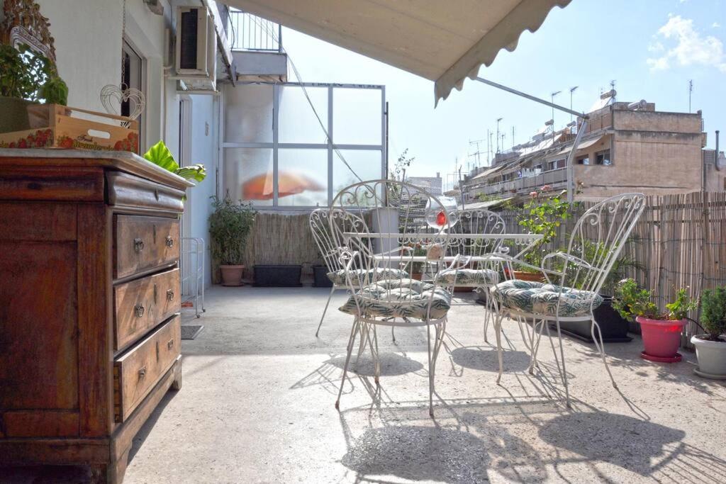 Koukakis Sunshine Roof Apartment Athene Buitenkant foto