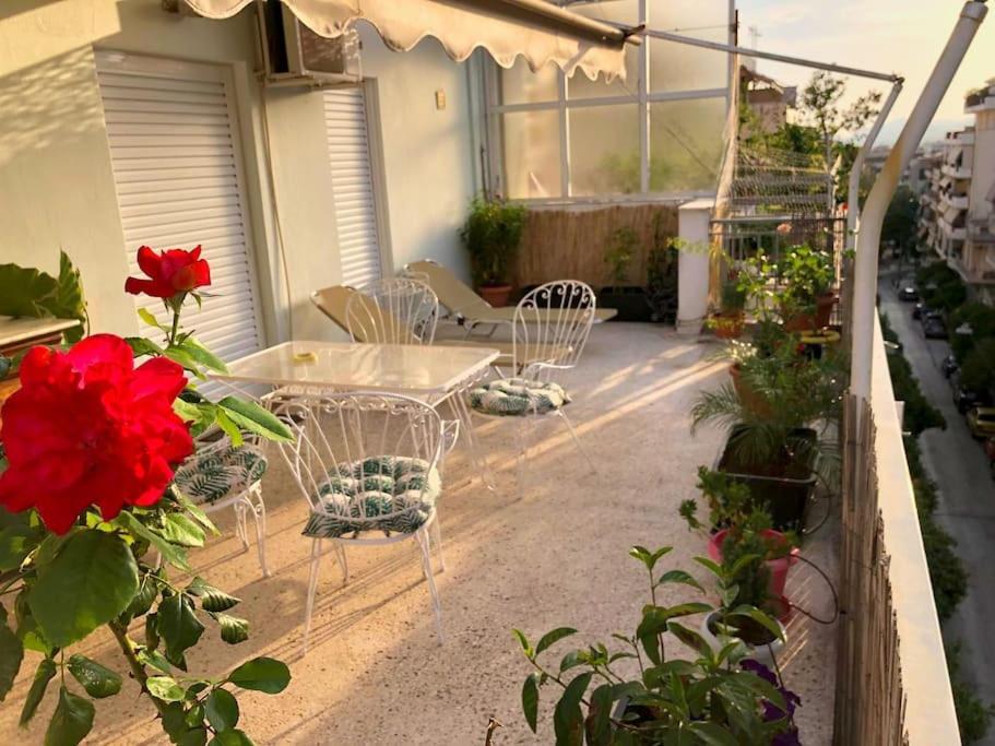 Koukakis Sunshine Roof Apartment Athene Buitenkant foto