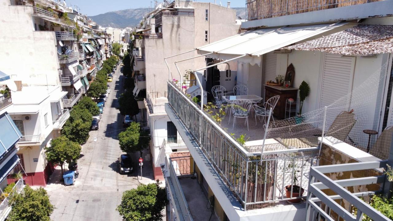 Koukakis Sunshine Roof Apartment Athene Buitenkant foto
